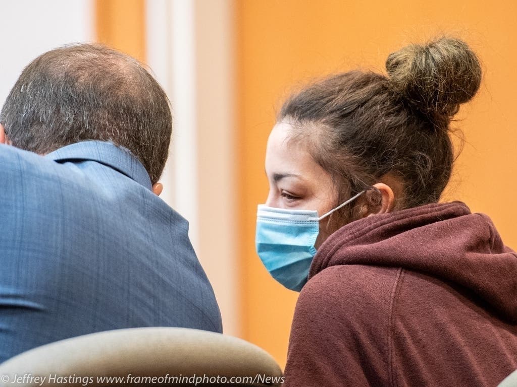 In this file photo, Kayla Montgomery appeared in Hillsborough County Superior Court North in January.