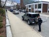 Concord police and state troopers investigated a biker fight and shooting in the area of North Main and Park streets on April 10.