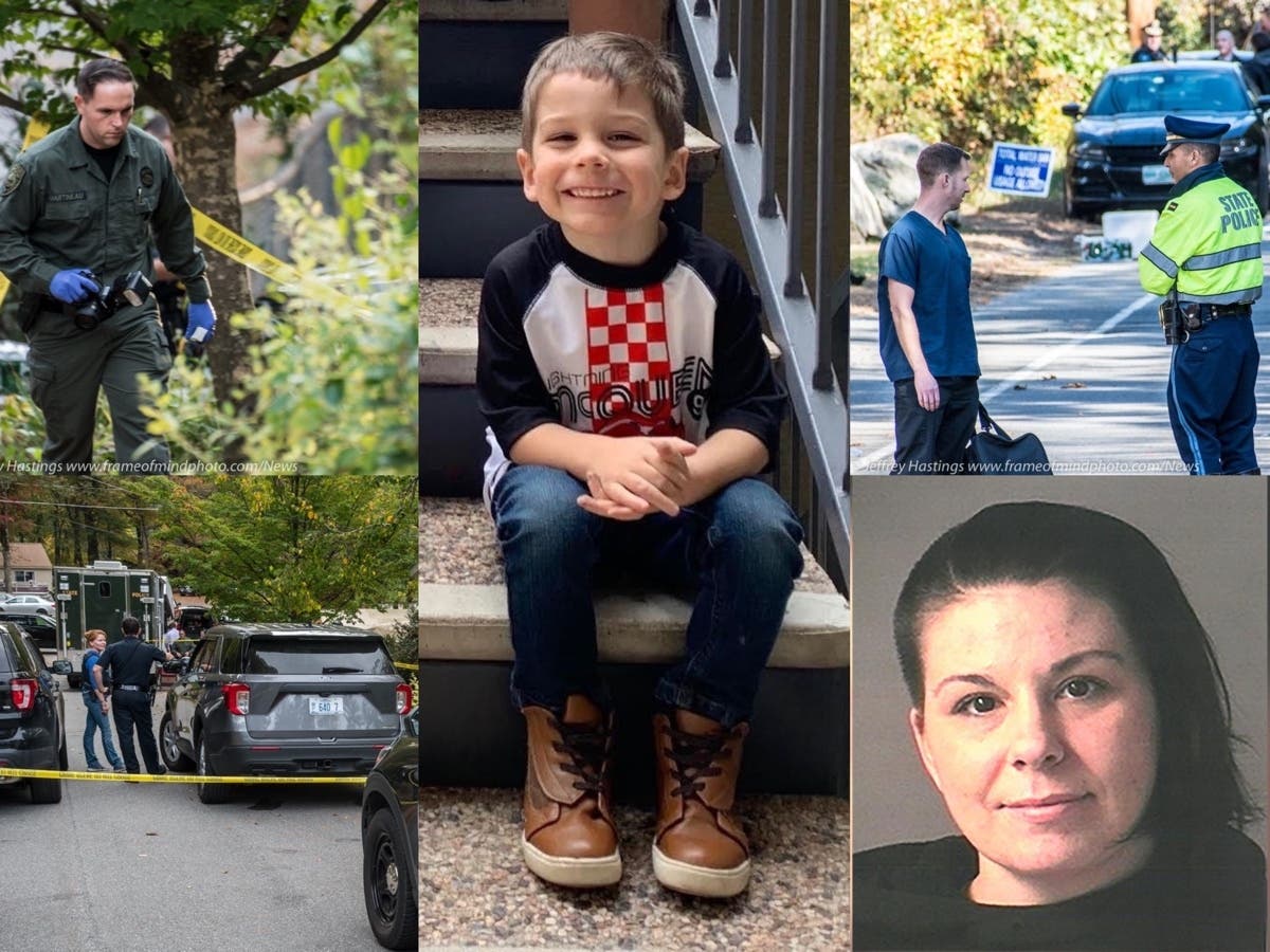 Elijah Lewis of Merrimack, New Hampshire, was found dead in Nowell State Park in Abington, Massachusetts, in October 2021. Six months later, his mother, Danielle Dauphinais, has been charged with murder.