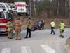 Two people were injured and taken to Concord Hospital after a three-vehicle crash on North State Street on April 20.