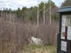 Concord police investigators, as well as the New Hampshire Fish and Game Department, are seen in the upper lefthand corner of this photo, searching an area around an Eversource power substation on April 22.