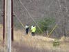 Investigators on April 22 were searching the area around an Eversource power substation for clues connected to the deaths of a missing Concord couple. 