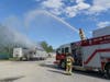 Bow firefighters extinguished a trailer fire at Bow Recycling on May 29.