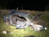 Four people were sent to Concord Hospital after a crash on the I-393 offramp on June 17. 
