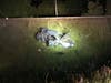 Four people were sent to Concord Hospital after a crash on the I-393 offramp on June 17. 