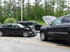 Two people were taken to the hospital after a crash at the Hoit Road and Mountain Road intersection on June 23.