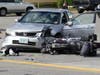 A Honda Accord and a motorcycle collided on North Main Street on July 7.