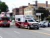 A Honda Accord and a motorcycle collided on North Main Street on July 7.