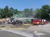 Concord fire and rescue teams extinguished a fire at Schnitzer’s on Sandquist​ Street on July 23. 