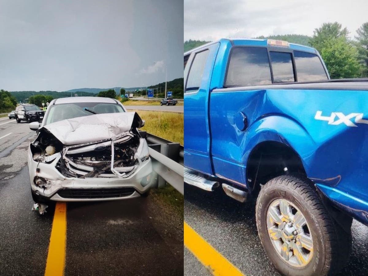 Troop D troopers are investigating a crash on Interstate 89 during the storm on July 21. 