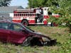 A two-vehicle crash on Airport Road at Russell Street in Concord led to an injury report on Aug. 13.