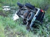 A Salisbury rescue team came upon a crash on Old Shaker Road in Concord on Sept. 2 — a pickup truck flipped into a swamp. 
