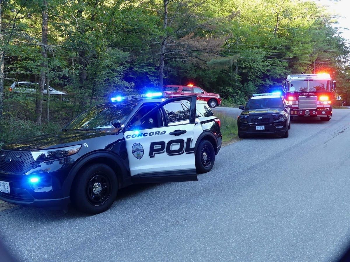 Pickup Truck Flips, Crashes Into Swamp In East Concord | Concord, NH Patch