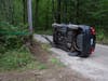 Hopkinton police and state troopers are investigating a rollover crash on Broad Cove Road on Sept. 7.
