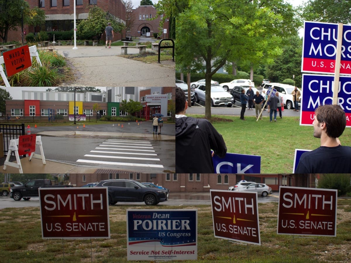 Some polls around Concord were lonely places on Sept. 13 — while the North End of Manchester was hopping with activity.