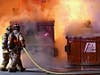 A dumpster fire was reported on Oct. 21 behind a Loudon Road store. 