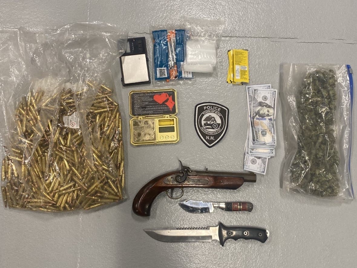 A chase and arrest of a felon on Oct. 22 led to several charges. 