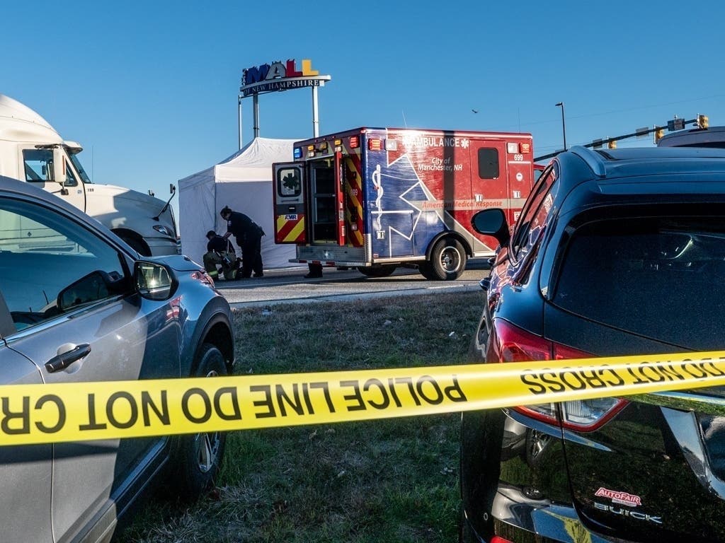 Police in Manchester investigated a fatal shooting on South Willow Street near the entrance of the Mall of New Hampshire on Oct. 29.