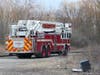 Concord firefighters extinguished a fire near a homeless camp off Storrs Street on Nov. 29.