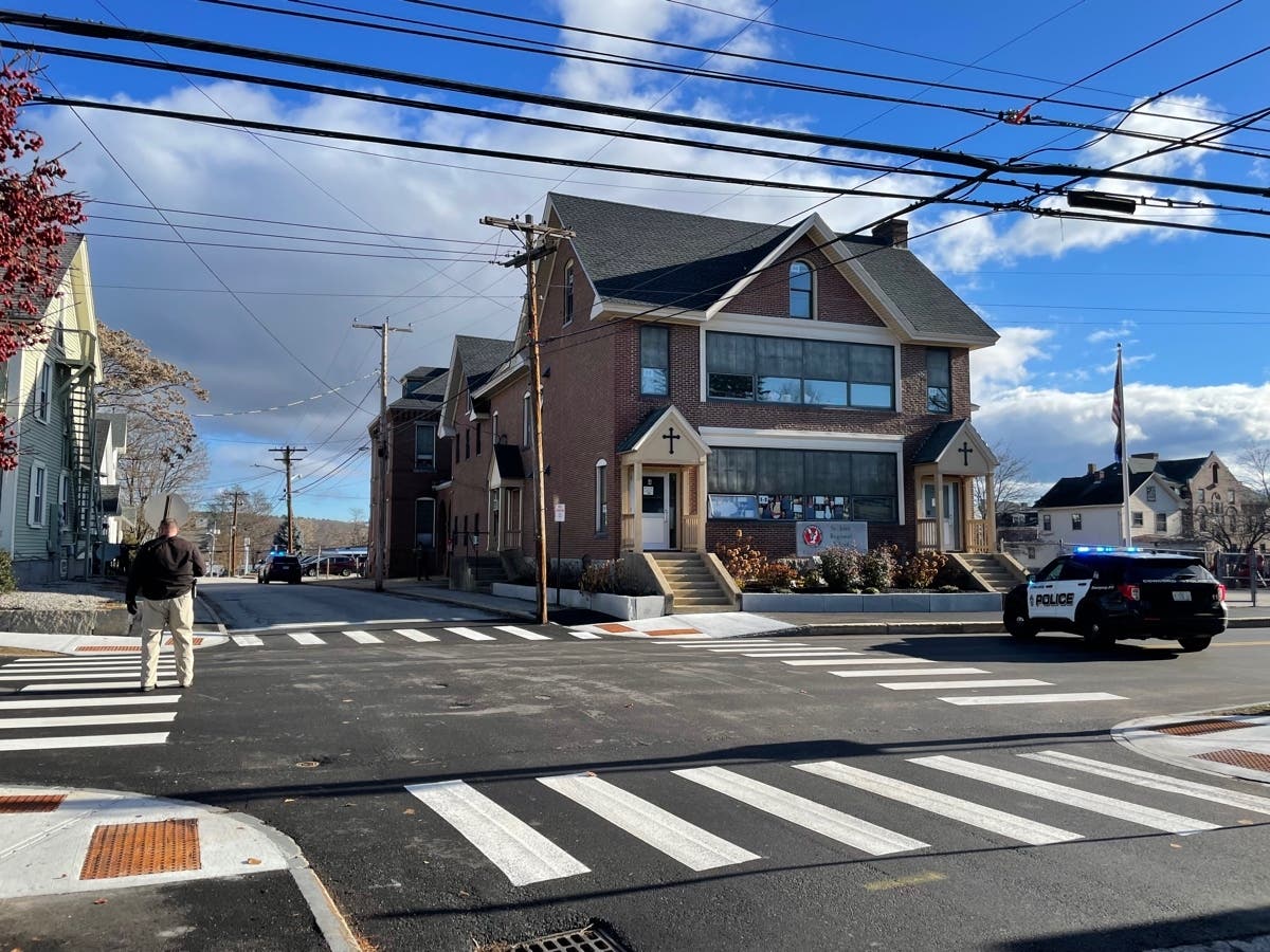 Concord police, New Hampshire State Police, and others were sent to St. John Middle School for a report of an active shooter on Dec. 8.