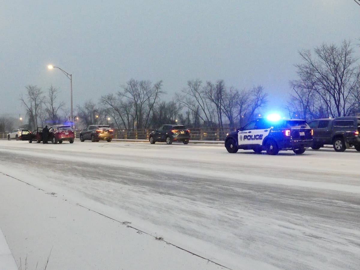 Light Snow And Icy Roads Lead To Crashes All Around New Hampshire ...