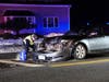 A crash at the intersection of Pleasant, South Fruit, and Warren streets led to two people being taken to the hospital on Dec. 17. 