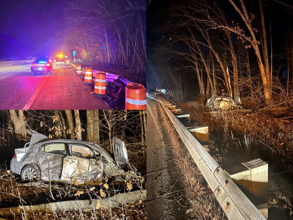 Marvin Collins of Manchester was arrested on charges after a crash on Interstate 293 on Jan. 8.