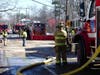 Firefighters from Concord and the capital region battled a house and barn fire on Feb. 3 in Northwood.