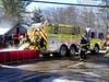 Firefighters from Concord and the capital region battled a house and barn fire on Feb. 3 in Northwood.