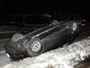 A driver rolled a Kia Optima on South Street in Concord on Feb. 6.