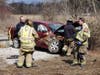 Police are investigating a rollover crash on March 26, which led to arrests and people being taken to Concord Hospital.
