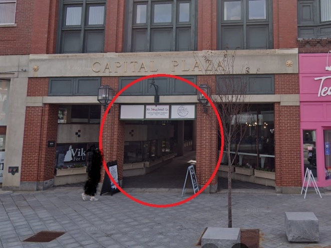 If you were in the area of 2 Capital Plaza on March 25 during the day or evening and saw anything or anyone who looked suspicious, call the Concord Regional Crimeline.