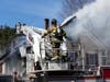 Firefighters from around the capital region were sent to Hopkinton to extinguish a house fire. 