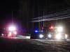 Concord police and fire and rescue teams were sent to a drunken driving crash on Hopkinton Road on March 9.
