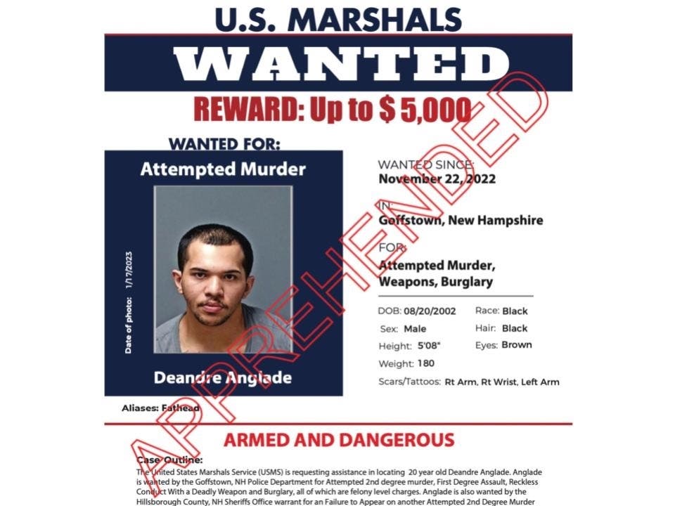 Deandre “Fathead” Anglade has been on the lam for about seven months after skipping out on two significant attempted murder cases.