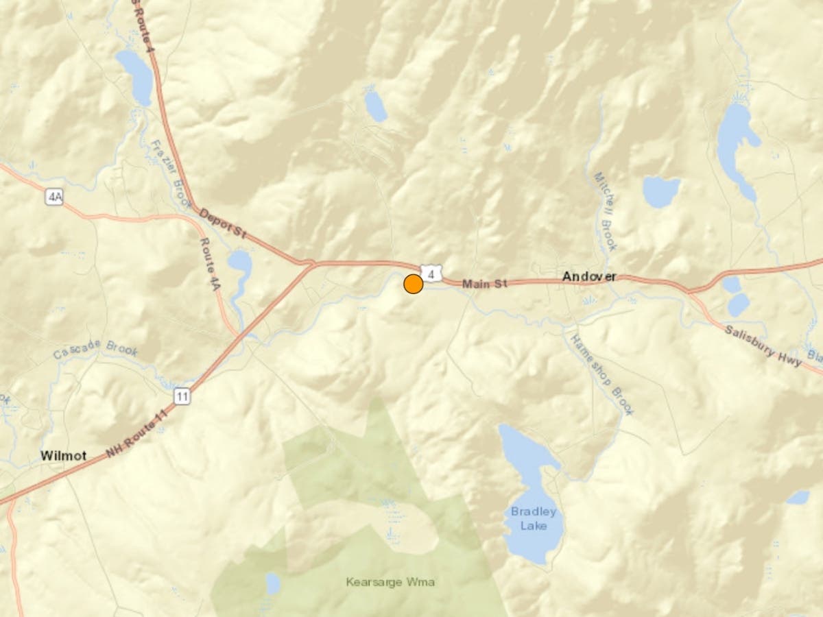 A 2.2 magnitude earthquake struck Andover’s Potter Place neighborhood on May 31.