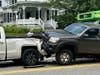 Three vehicles crashed on North State Street in Concord on June 26.