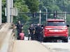 Concord police and fire and rescue teams spoke to Gordon Hollingworth before taking him into protective custody on July 17 after accusing him of jumping off the bridge into the river.