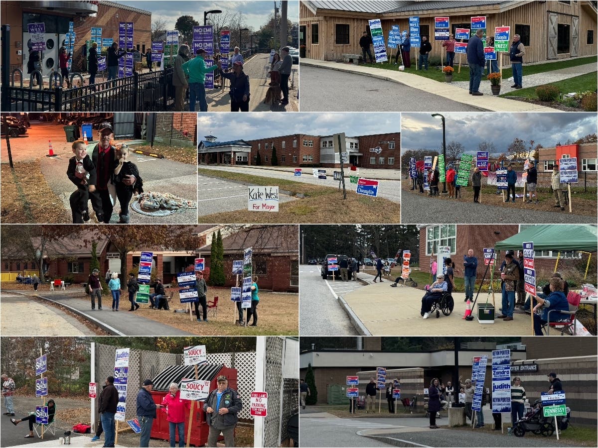 Scenes from the polls in Concord on Election Day 2023 — Nov. 7. 