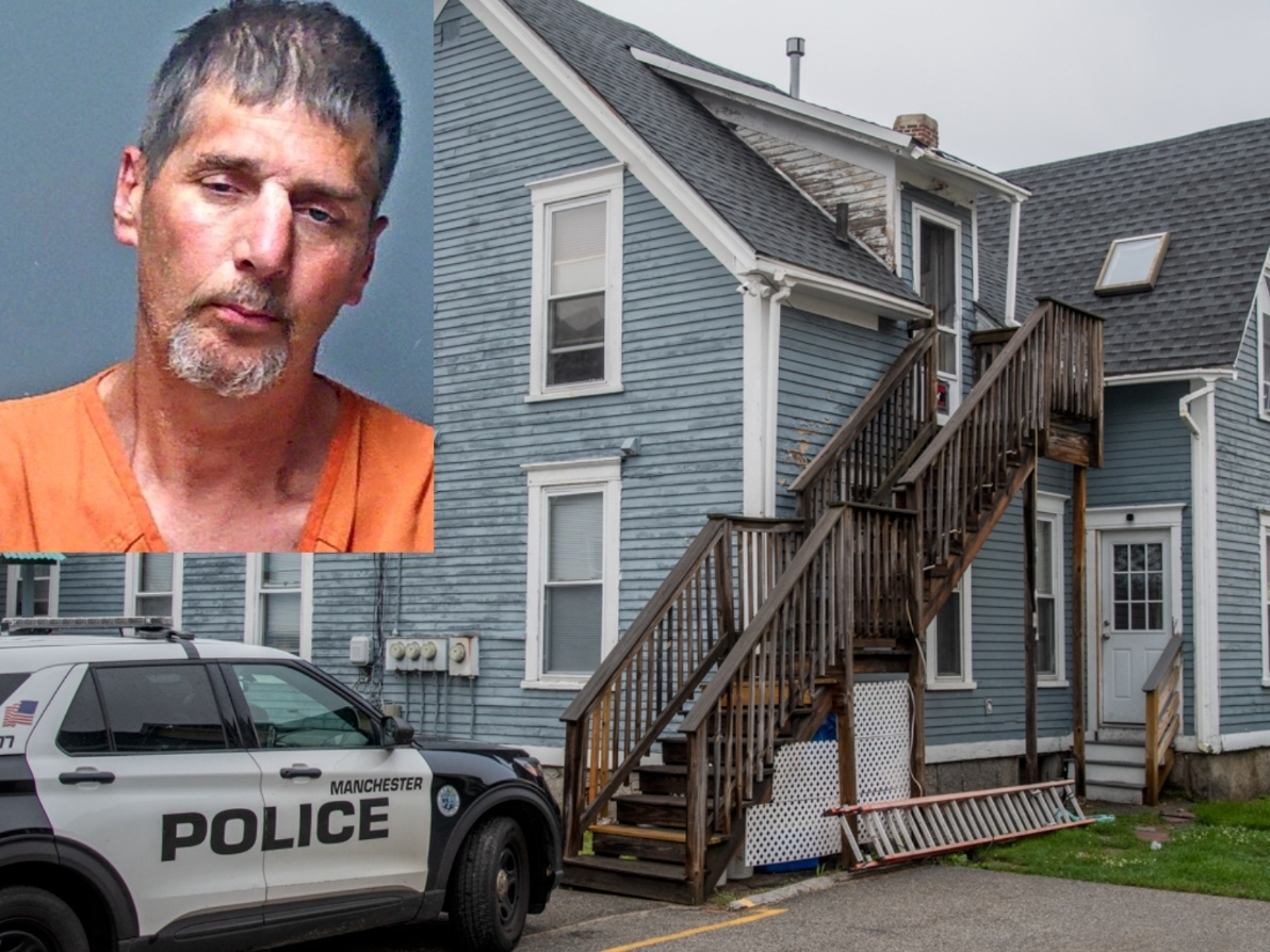 Robert Eastman is accused of stabbing a woman in Manchester on June 15.