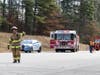 The driver of a Honda Civic that rolled on Route 106 was evaluated for injuries by Loudon firefighters on Nov. 28. 