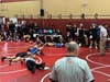 Concord High School hosted a scrimmage between its wrestlers and others from Bow, Merrimack, and Winnisquam on Nov. 29. 