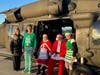 SEA Board Member, First Vice President Mary Fields, OSC Chair Phil Burt, OSC Volunteer Pam Mattot, SANTA - Bill Poulin, and OSC Volunteer Regina Flynn.