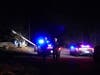 A truck crashed into a utility pole on West Portsmouth Street in Concord on Dec. 12 