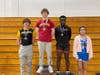 Winners from some of the weight classes of JV matches on Dec. 29 at Concord High School.