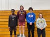Winners from some of the weight classes of JV matches on Dec. 29 at Concord High School.