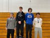 Winners from some of the weight classes of JV matches on Dec. 29 at Concord High School.