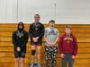 Winners from some of the weight classes of JV matches on Dec. 29 at Concord High School.