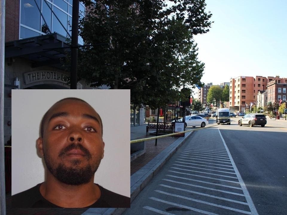 Victor Manns was indicted on multiple charges connected to a stabbing incident outside the Hotel Concord in September 2023.