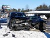 Three people were taken to Concord Hospital by EMTs on Jan. 15. Police are investigating the cause of the crash. 